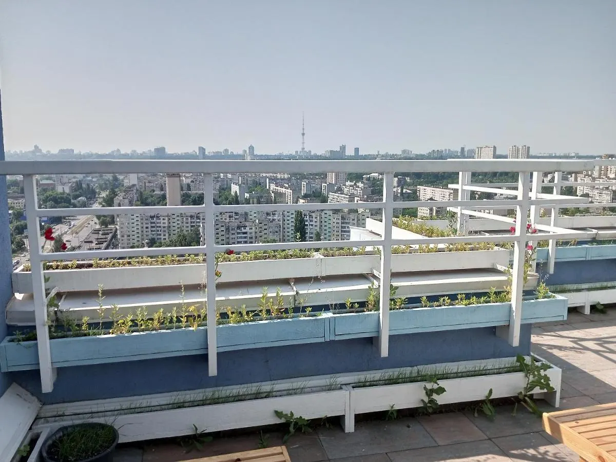 Apartment Небольшой Пентхаус С Прекрасным Видом На Город Ukraine